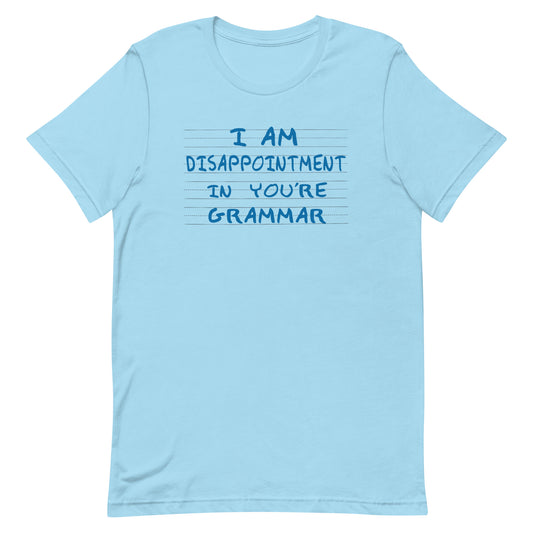 I Am Disappointment Men's Signature Tee