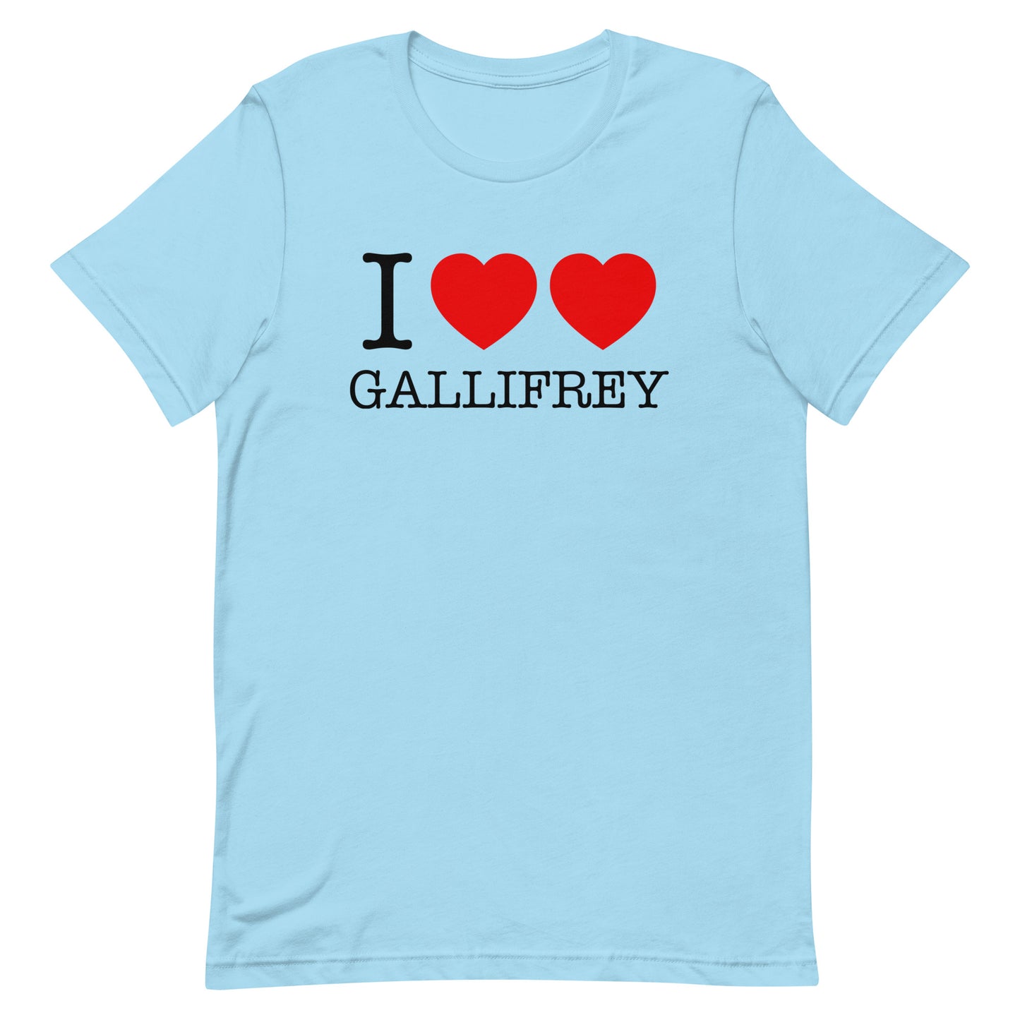 I Heart Heart Gallifrey Men's Signature Tee