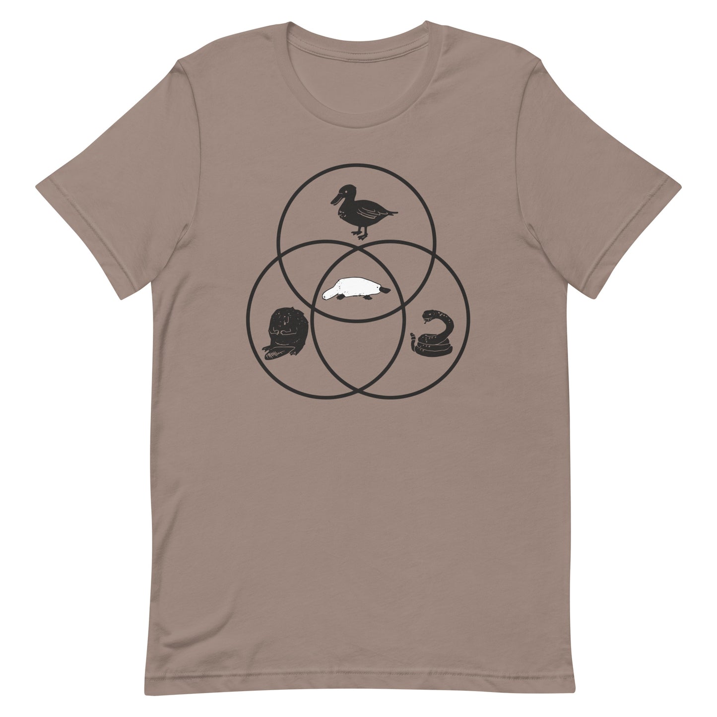 Platypus Venn Diagram Men's Signature Tee