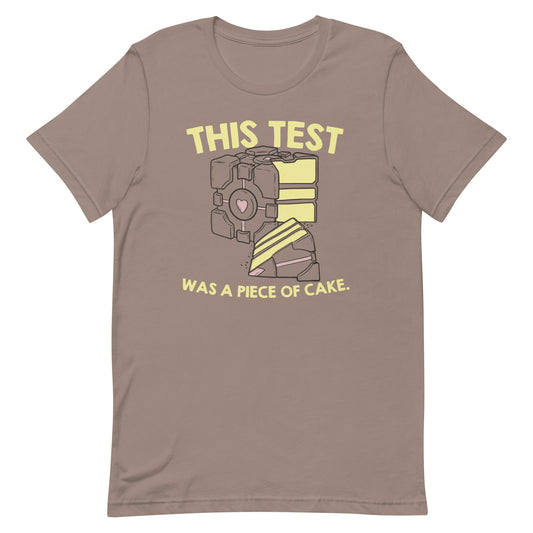 This Test Was A Piece Of Cake Men's Signature Tee