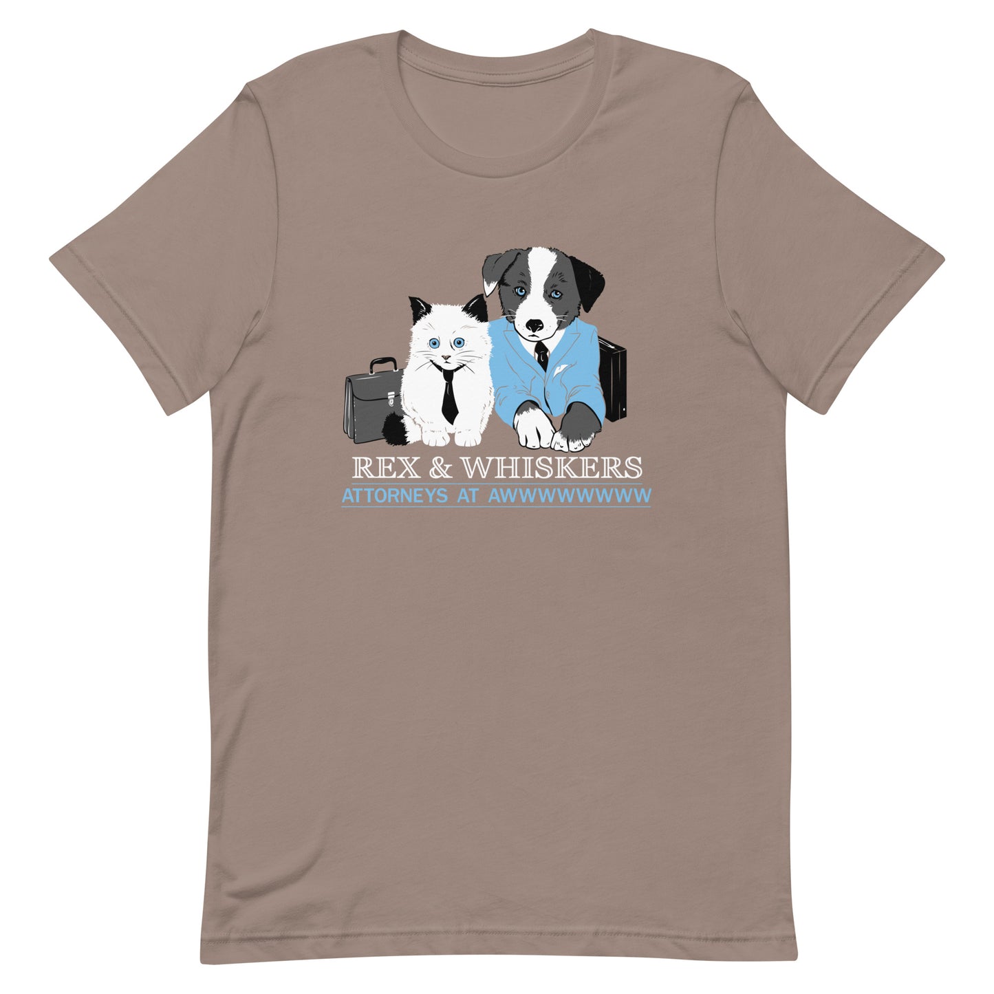 Rex and Whiskers Attorneys Men's Signature Tee