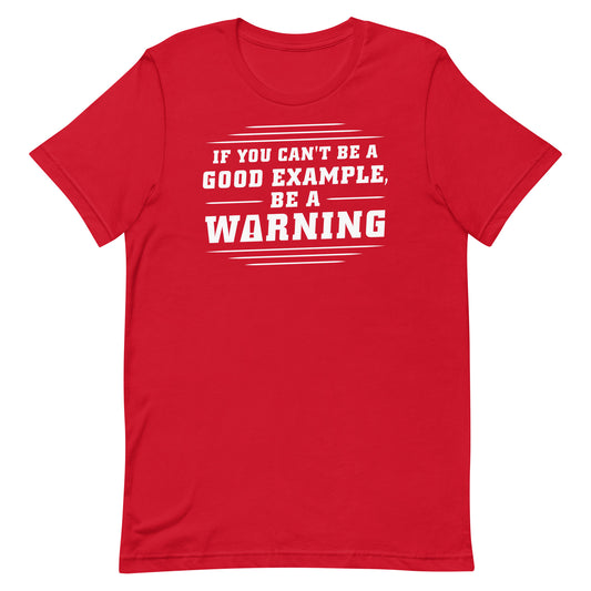 Be A Warning Men's Signature Tee