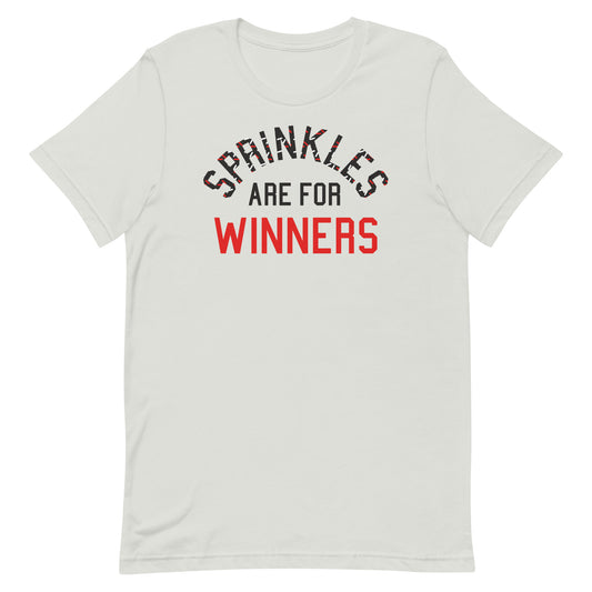 Sprinkles Are For Winners Men's Signature Tee