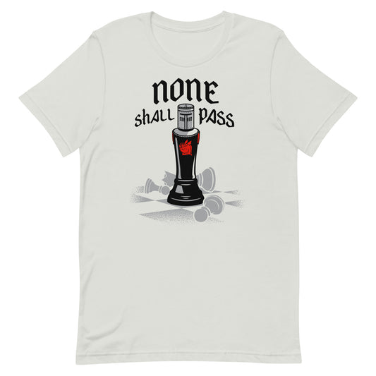None Shall Pass Black Knight Men's Signature Tee