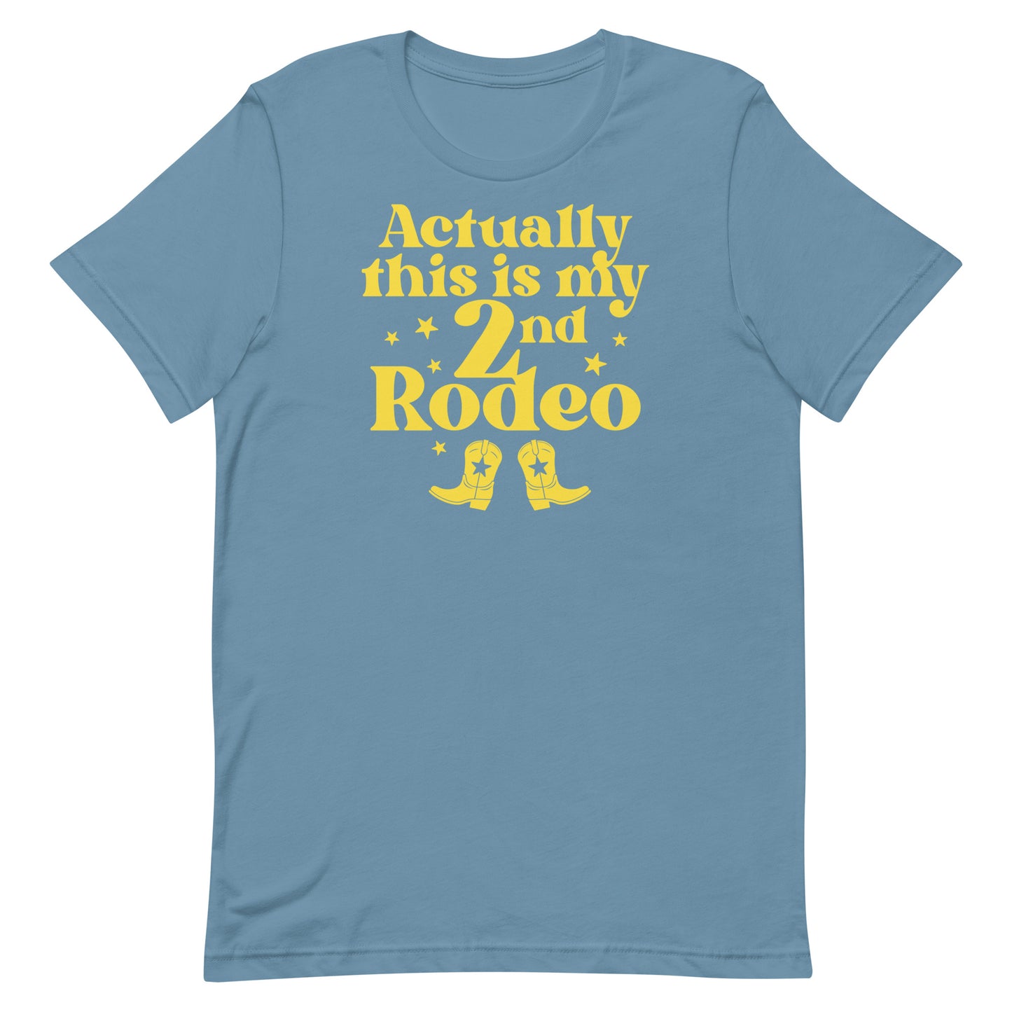 Actually This Is My 2nd Rodeo Men's Signature Tee