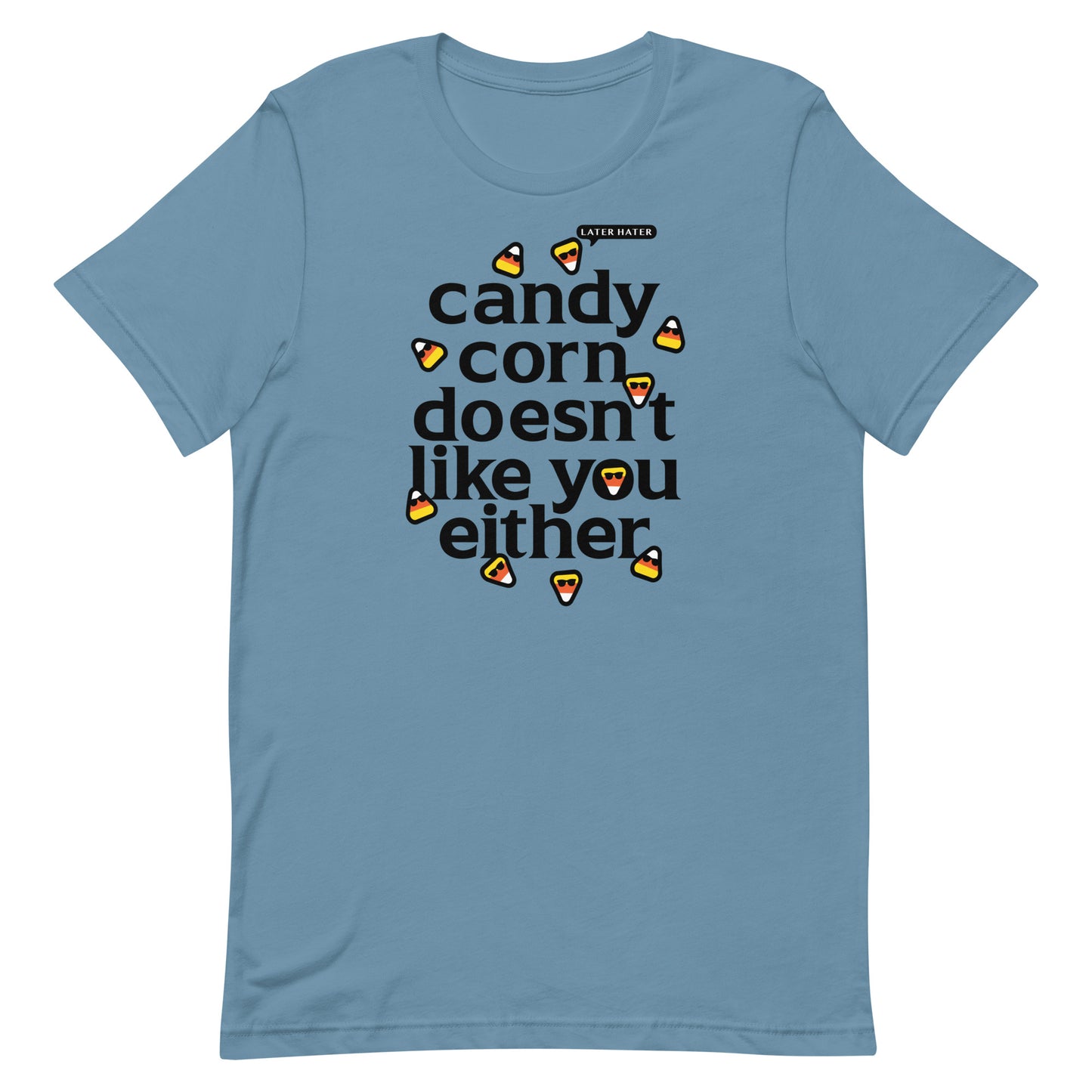 Candy Corn Doesn't Like You Either Men's Signature Tee