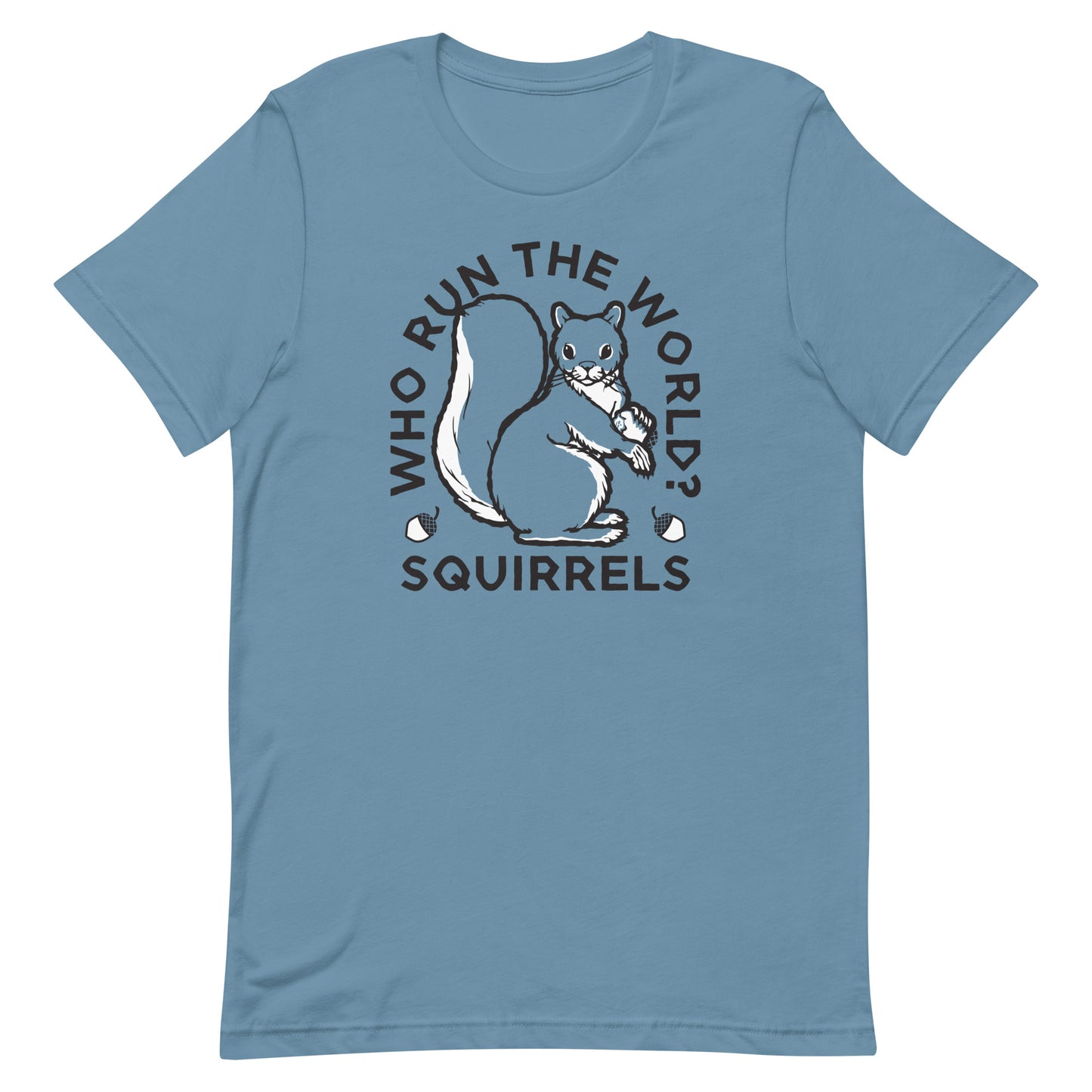 Who Run The World? Squirrels Men's Signature Tee