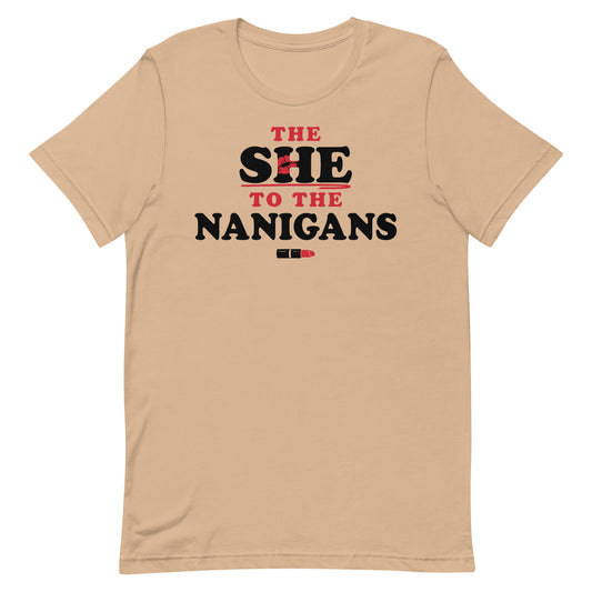The She To The Nanigans Men's Signature Tee