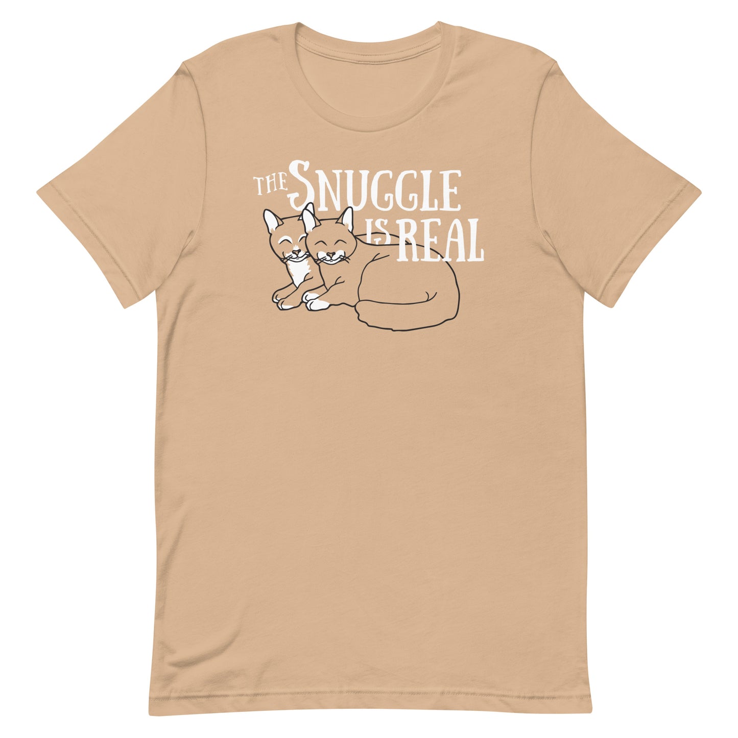 The Snuggle Is Real Men's Signature Tee