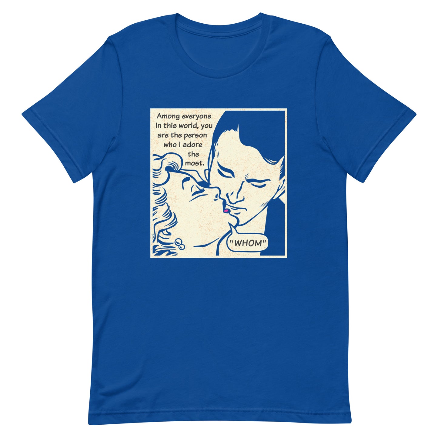 Whom I Adore The Most Men's Signature Tee