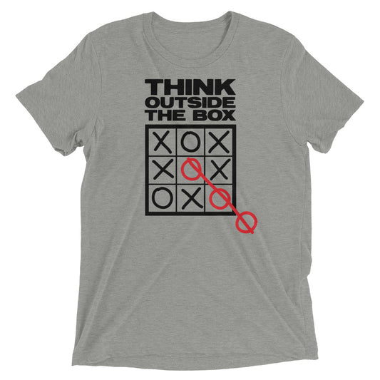 Think Outside The Box Men's Tri-Blend Tee