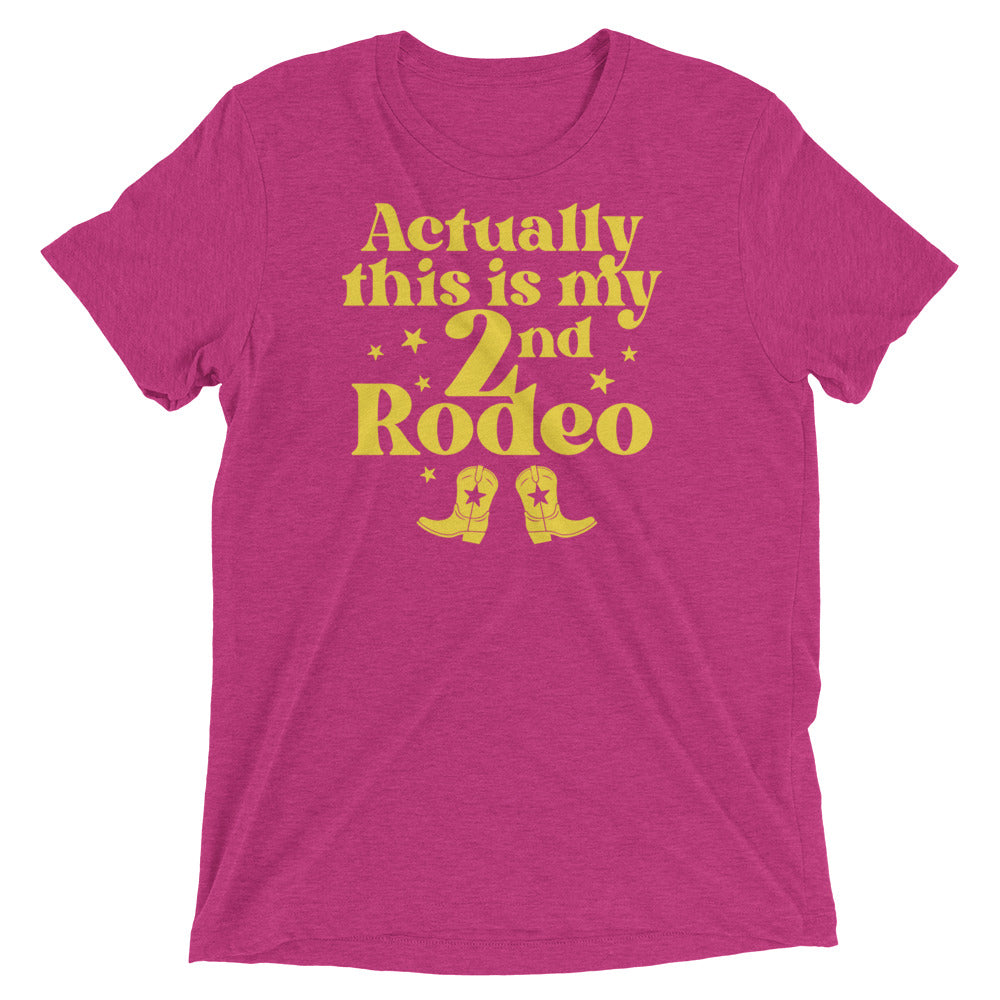 Actually This Is My 2nd Rodeo Men's Tri-Blend Tee