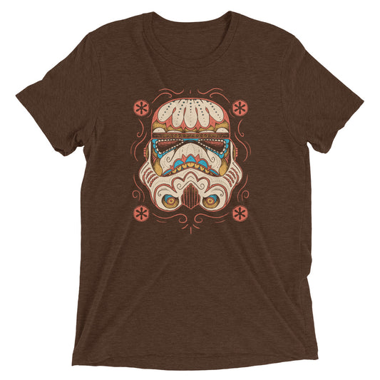 Sugar Skull Trooper Men's Tri-Blend Tee