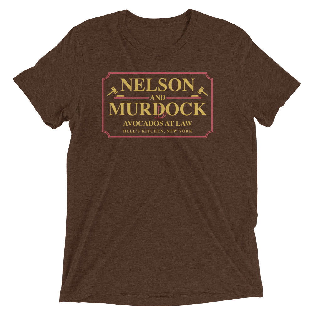 Nelson And Murdock Men's Tri-Blend Tee
