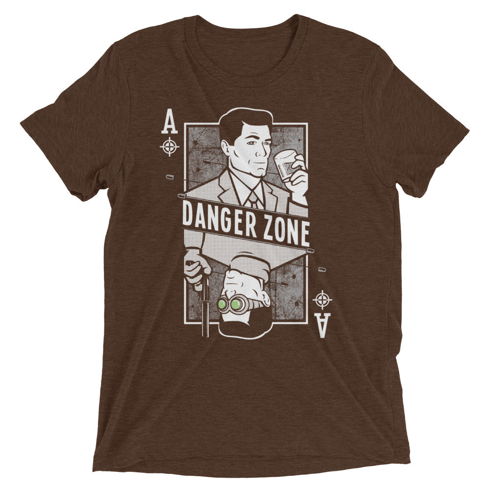 Danger Zone Men's Tri-Blend Tee