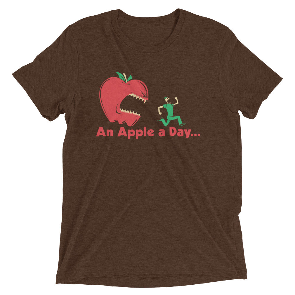 An Apple A Day... Men's Tri-Blend Tee