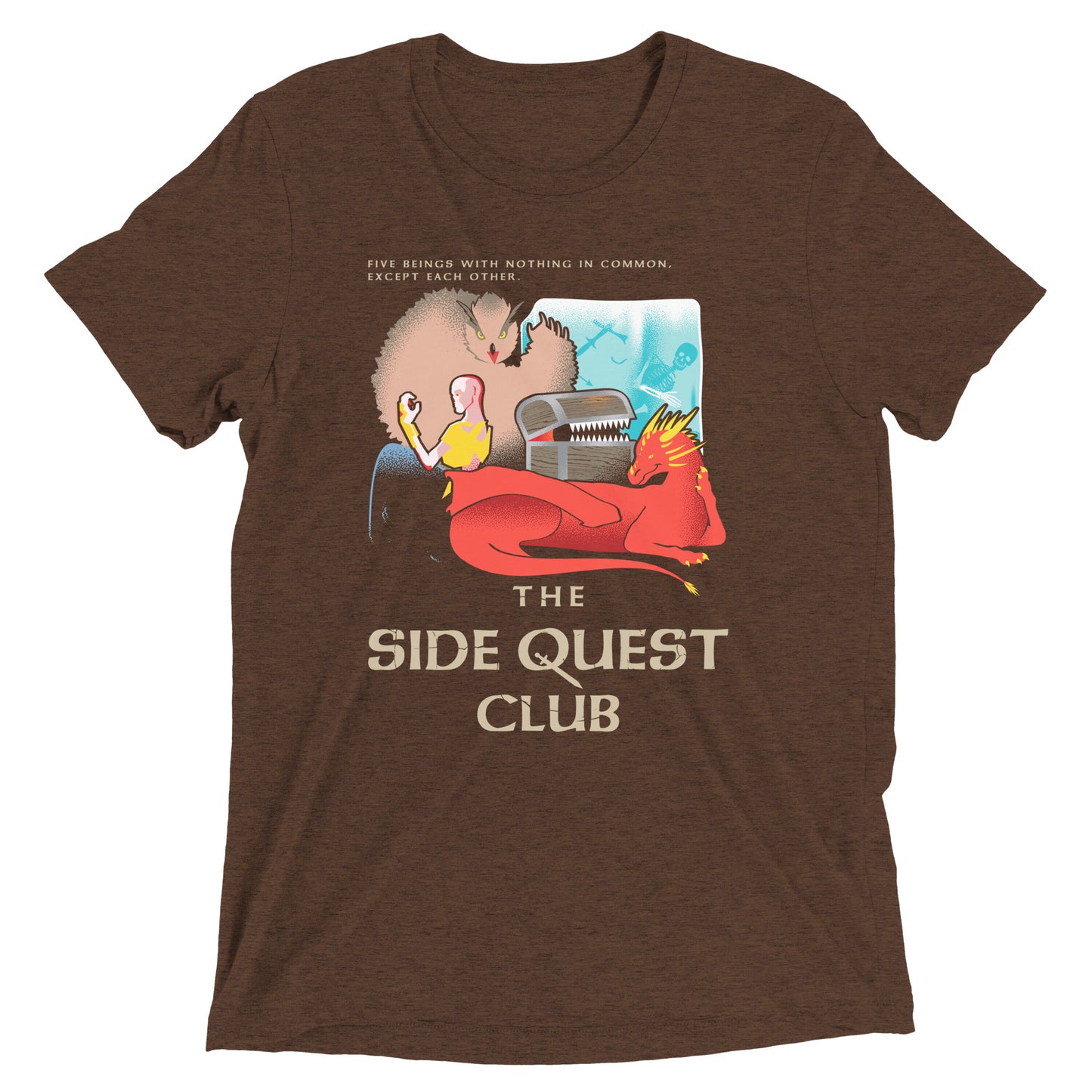 The Side Quest Club Men's Tri-Blend Tee
