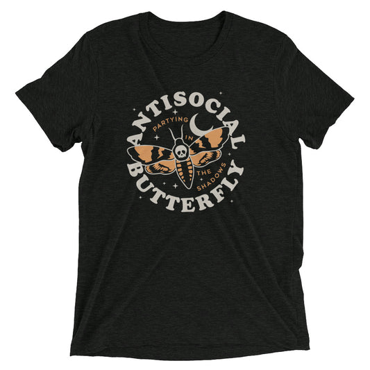Antisocial Butterfly Men's Tri-Blend Tee