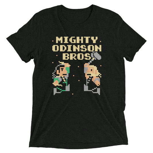 Mighty Odinson Bros Men's Tri-Blend Tee