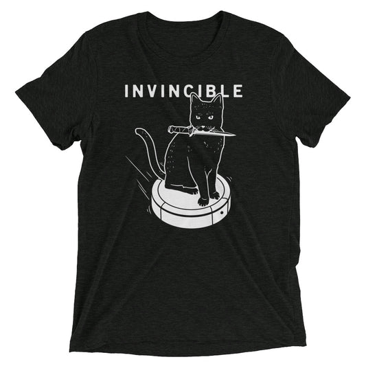 Invincible Cat Men's Tri-Blend Tee