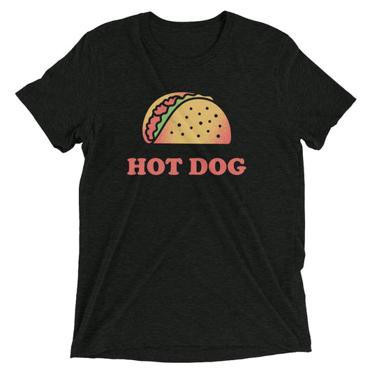 Taco Is A Hotdog Men's Tri-Blend Tee