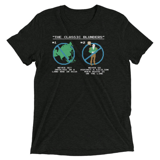 The Classic Blunders Men's Tri-Blend Tee