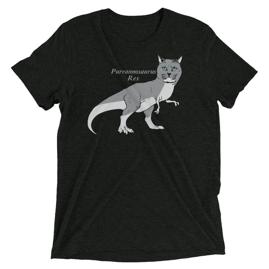 Purrannosaurus Rex Men's Tri-Blend Tee