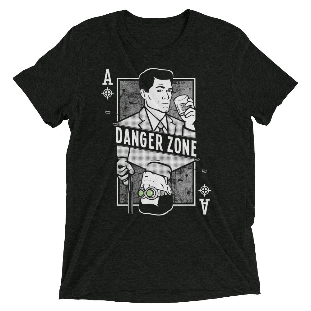 Danger Zone Men's Tri-Blend Tee