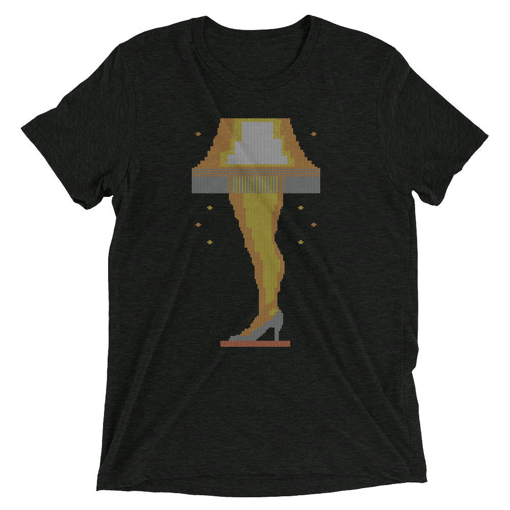 Leg Lamp Sweater Men's Tri-Blend Tee