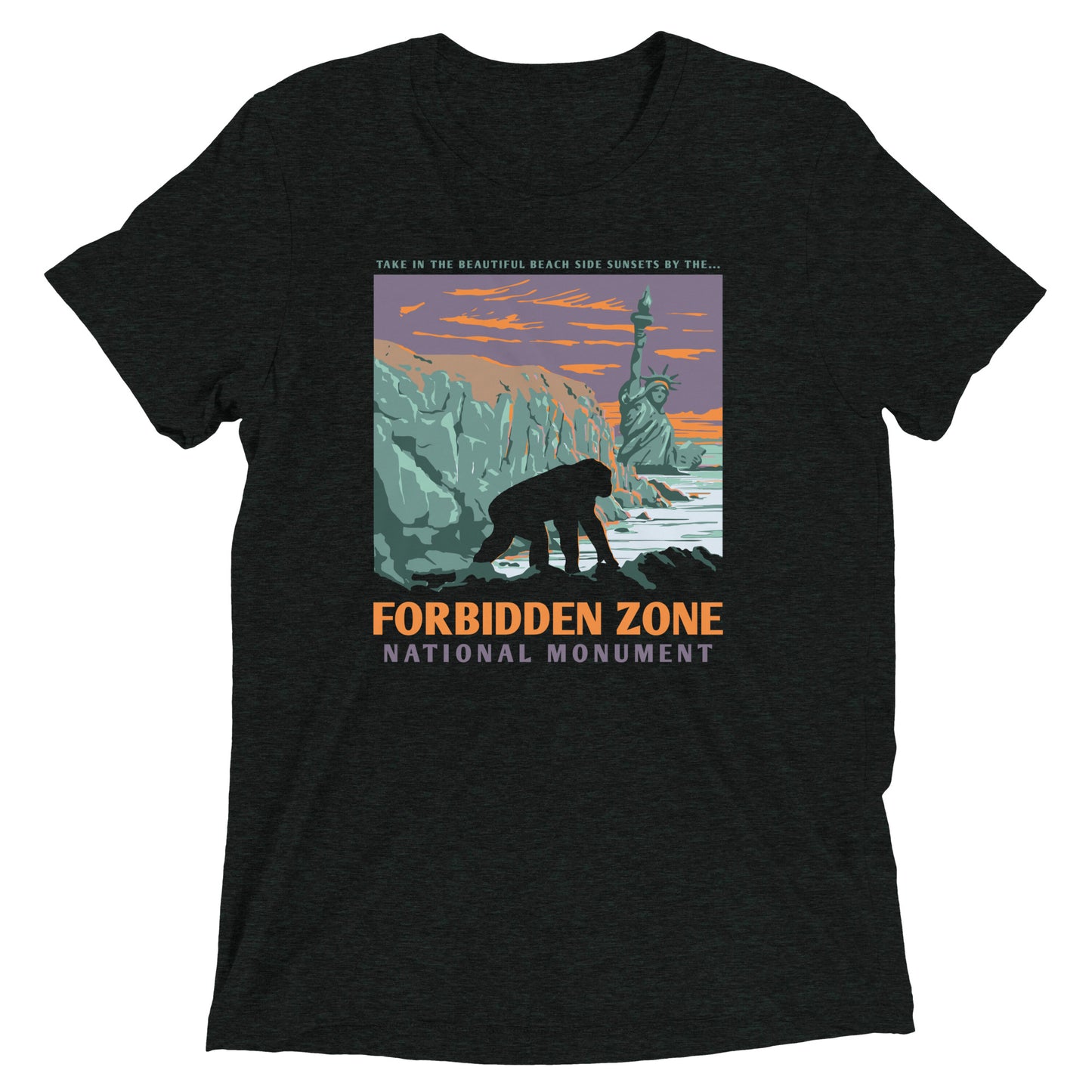 Forbidden Zone National Monument Men's Tri-Blend Tee