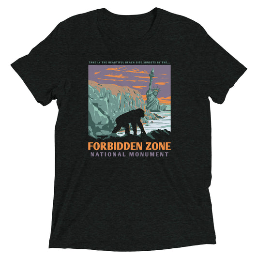 Forbidden Zone National Monument Men's Tri-Blend Tee