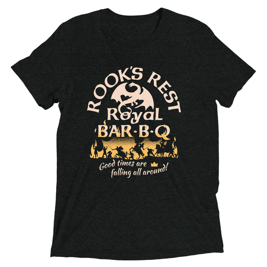 Rook's Rest Royal Bar-B-Q Men's Tri-Blend Tee