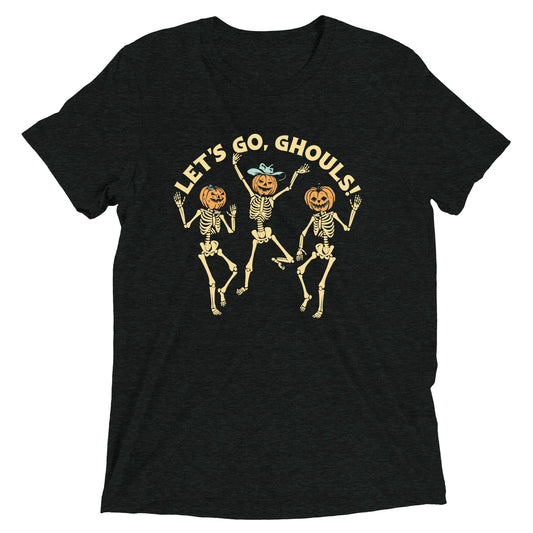 Let's Go, Ghouls! Men's Tri-Blend Tee