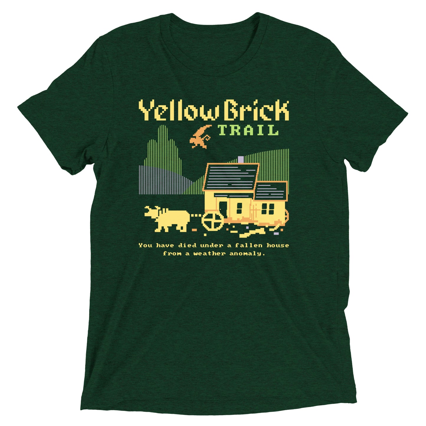 Yellow Brick Trail Men's Tri-Blend Tee