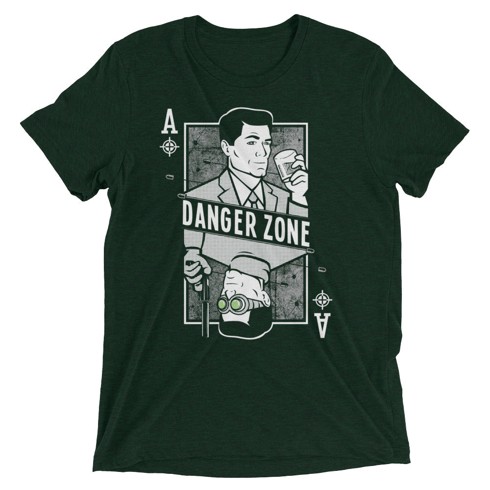 Danger Zone Men's Tri-Blend Tee