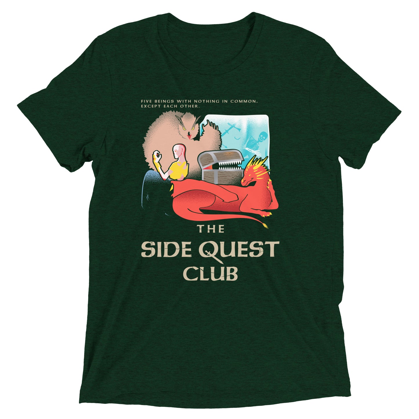 The Side Quest Club Men's Tri-Blend Tee