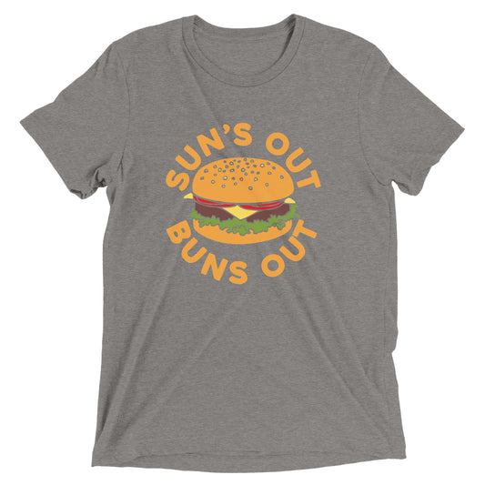 Sun's Out Buns Out Men's Tri-Blend Tee