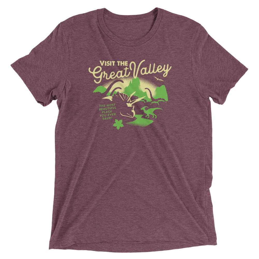 Visit The Great Valley Men's Tri-Blend Tee