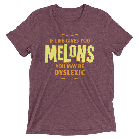 If Life Gives You Melons Men's Tri-Blend Tee