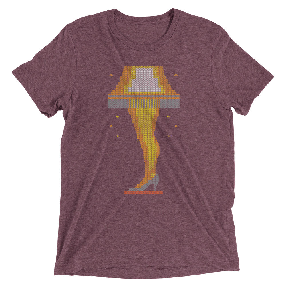 Leg Lamp Sweater Men's Tri-Blend Tee
