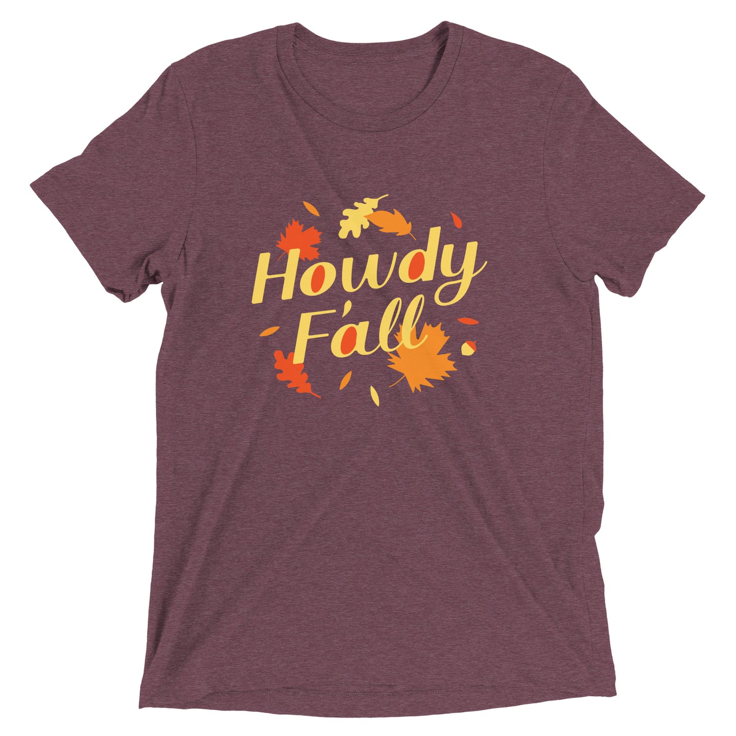 Howdy F'all Men's Tri-Blend Tee