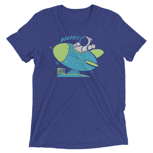 Space Ride Men's Tri-Blend Tee