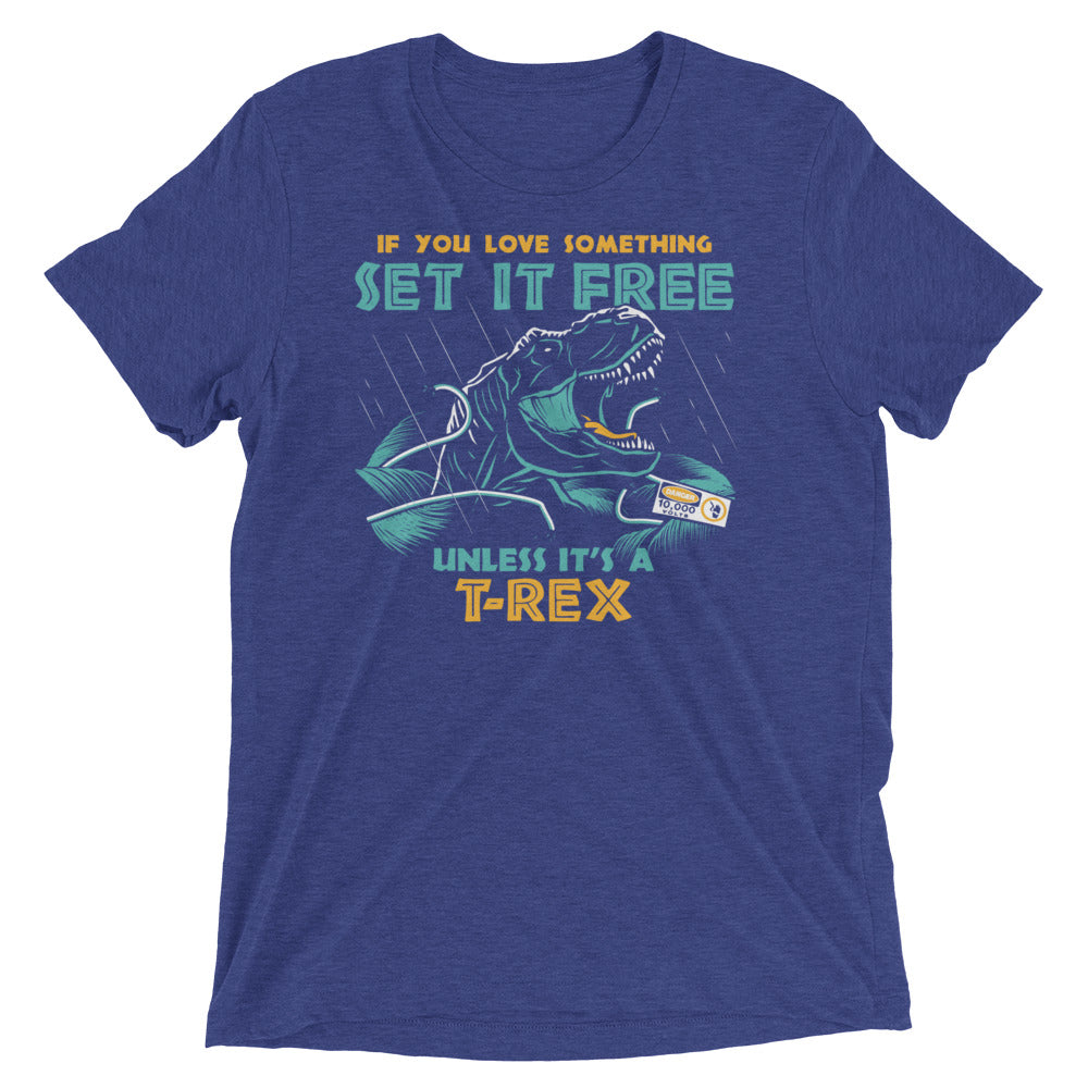 If You Love Something Set It Free Men's Tri-Blend Tee