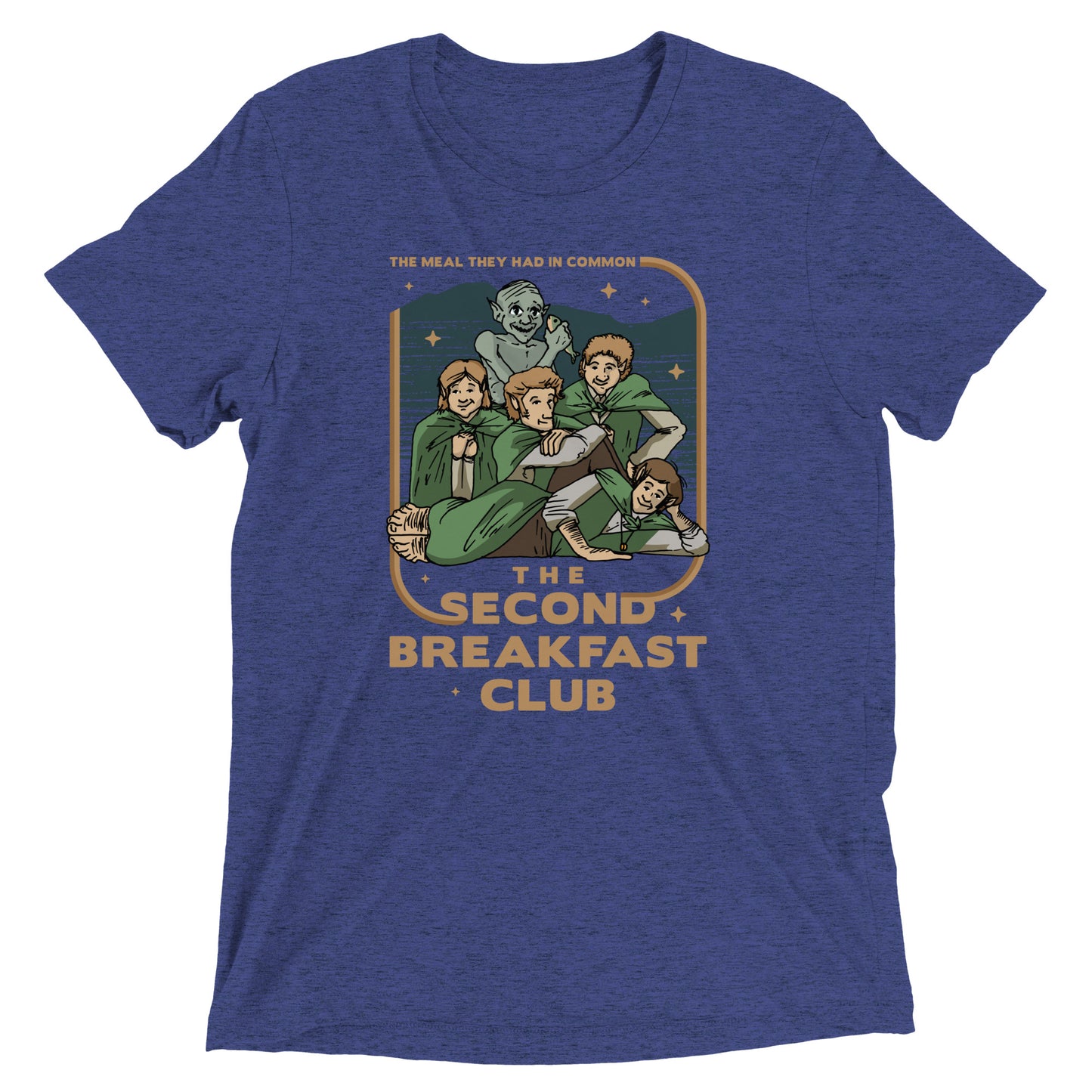 The Second Breakfast Club Men's Tri-Blend Tee