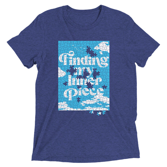 Finding My Inner Piece Men's Tri-Blend Tee