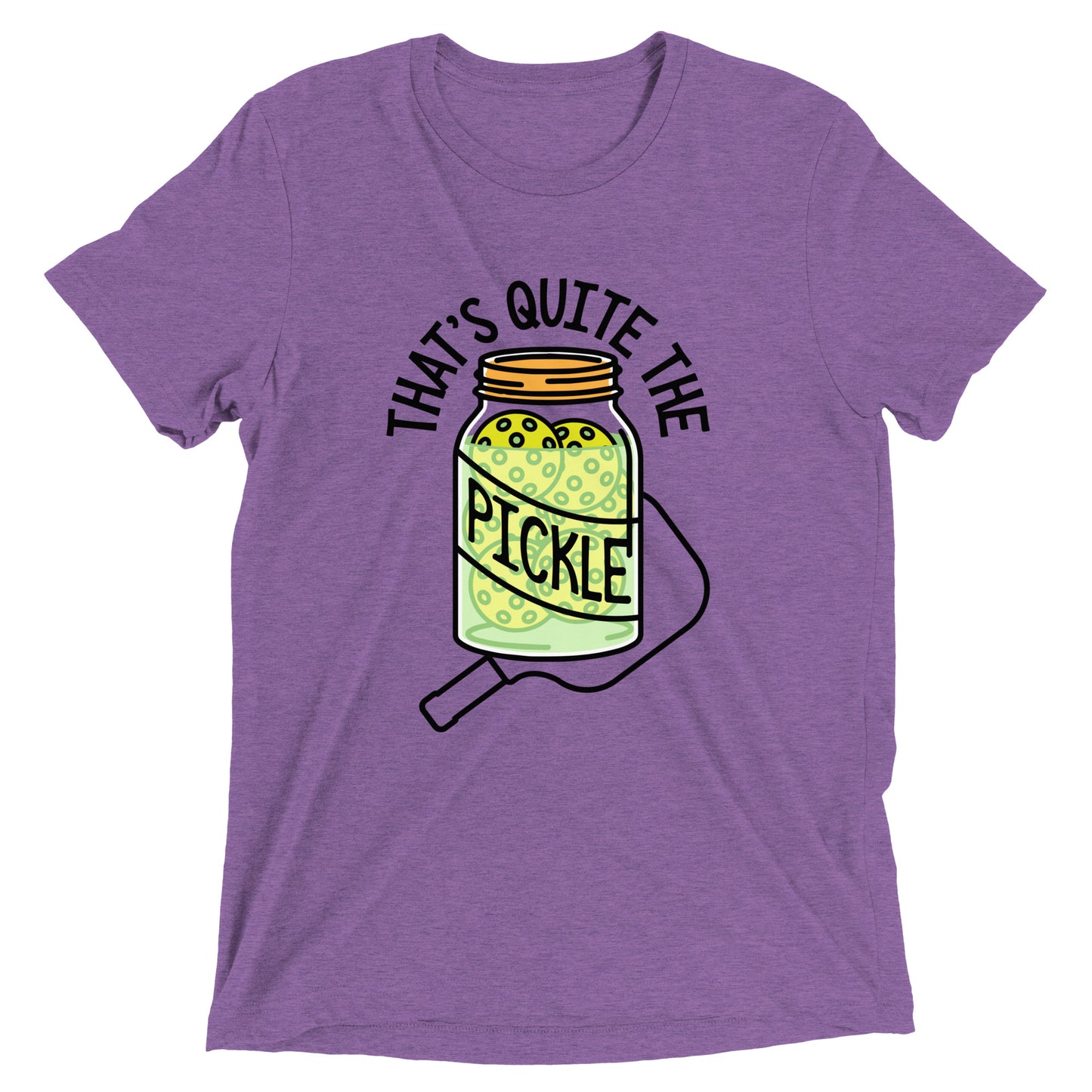 That's Quite The Pickle Men's Tri-Blend Tee