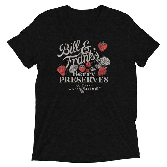 Bill And Frank's Berry Preserves Men's Tri-Blend Tee