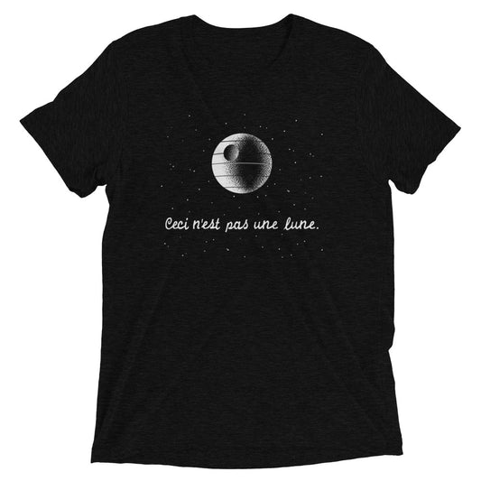 This Is Not A Moon Men's Tri-Blend Tee