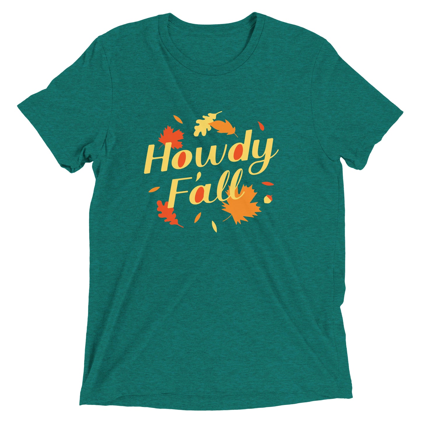 Howdy F'all Men's Tri-Blend Tee