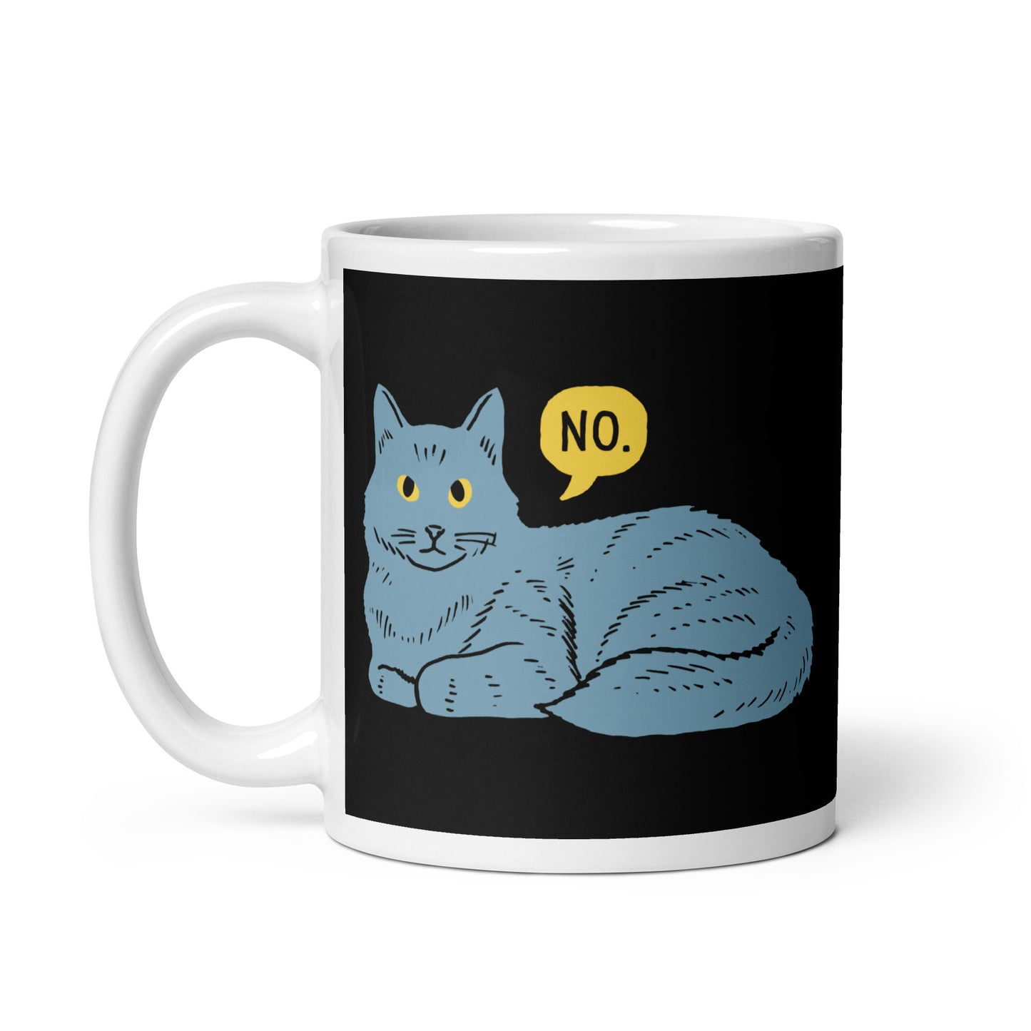 No Cat Mug